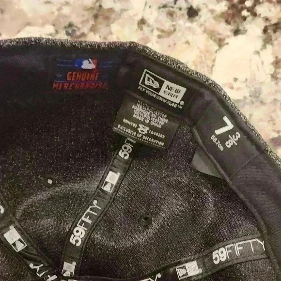 New Era 59Fifty MLB Oakland A's Fitted Size 7 3/8 Official Team Baseball Hat Cap - Picture 6 of 9